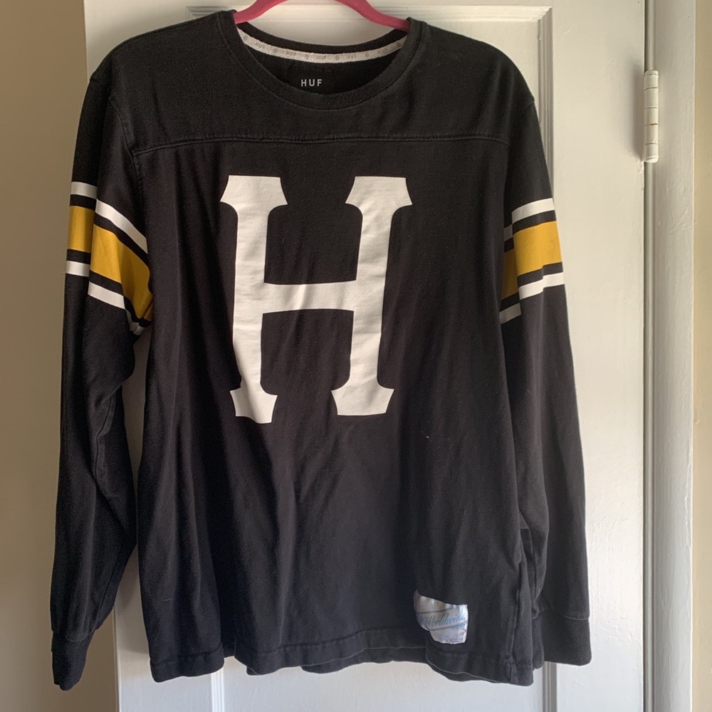 HUF WORLDWIDE LONG SLEEVE SIZE LARGE